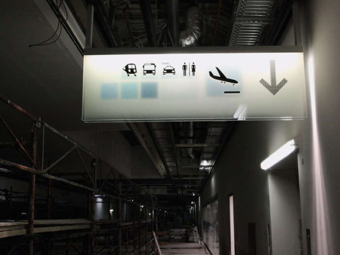 维也纳机场导示系统设计 导示系统设计